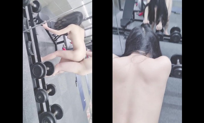 Anh PT chơi không bao với em gymer ngay trong phòng tập - Clip Hot Việt